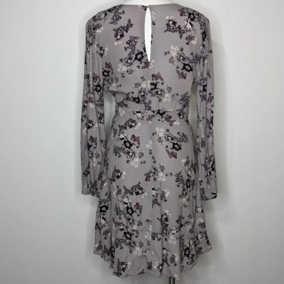 ASTR floral long sleeve midi dress - M - Picture 4 of 10